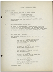 Moe Howard's 33pp. Script Dated July 1941 for The 1942 Three Stooges Film ''Loco Boy Makes Good'', With Working Title ''Poor but Dishonest'' -- Very Good Condition